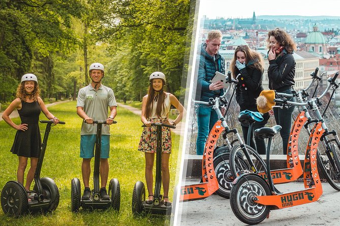 Prague Segway & E-Scooter Grand City Tour - Prague Castle and Strahov Monastery from outside