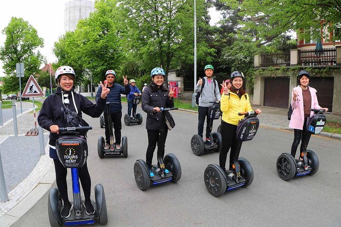 Prague Segway Fun & Beer tour with a guide - A green park made for Segways