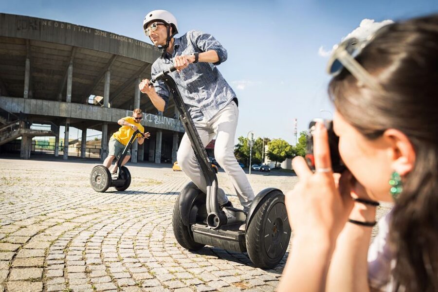 Prague: Segway Tour + Taxi Transfer & Monasteries mini-group - The three-hour route and Bellavista panorama