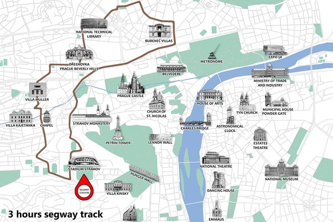 Prague Segway Tour with A Local Guide & Hotel Pick Up - Hotel pickup, taxi transfers, and timing
