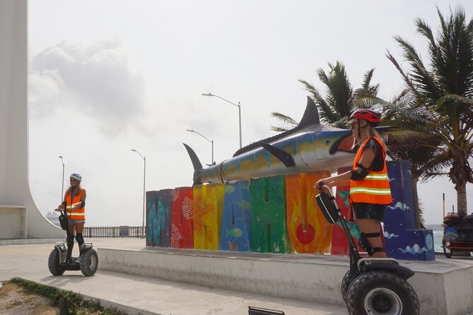 Private Segway Adventure and Beach Break in Costa Maya - Learning to ride before reaching the beach