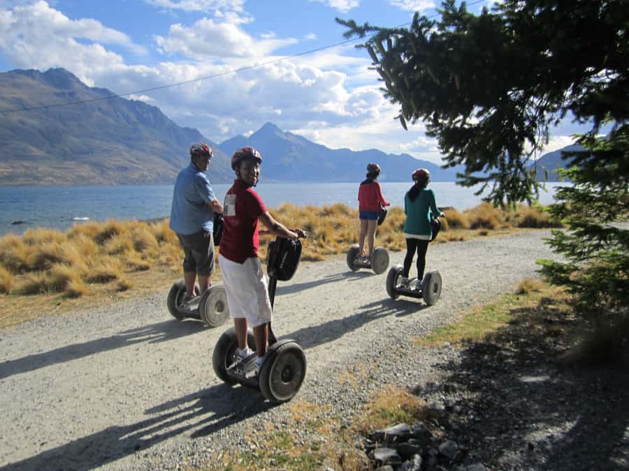 Queenstown: Guided Segway Tour - Training with Kevin before the ride