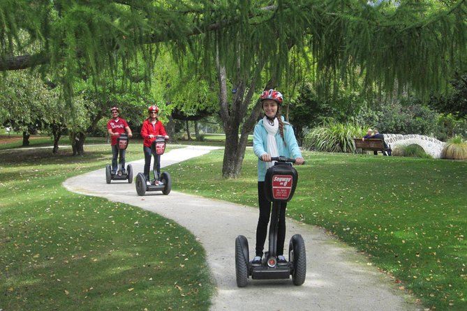 Queenstown Segway Tour - Learning the Segway before the scenery begins