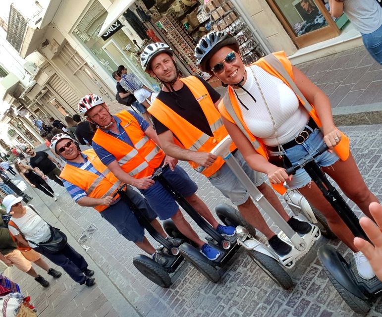 Rethymno: Old Town Segway Tour - Entering the Old Town near Mitropolis and Neratze Mosque