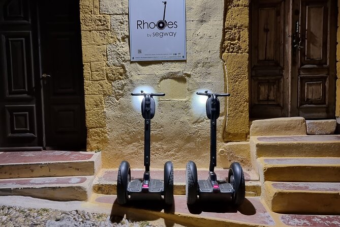 Rhodes by Night Segway Route - The Palace of the Grand Master, a quick first photo stop