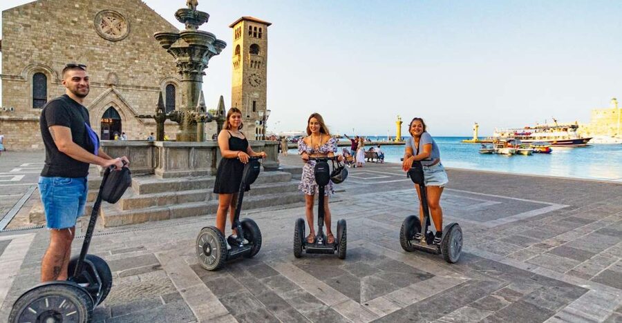 Rhodes: Explore the New and Medieval City on a Segway - Meeting the guide at Ippodamou Street