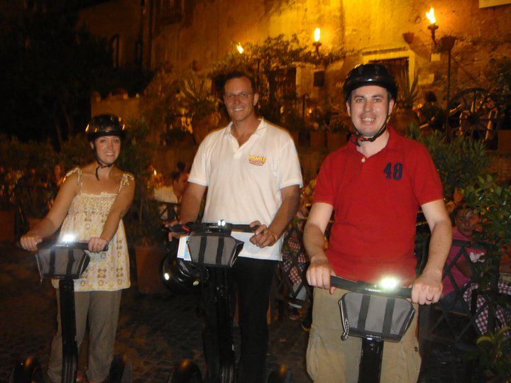 Rome by Night Segway Tour - Your first lesson: learning to trust the Segway