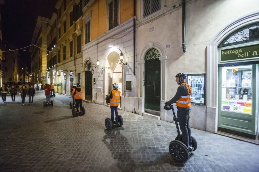 Rome: Night Segway Tour - Palazzo di Montecitorio and the Spanish Steps