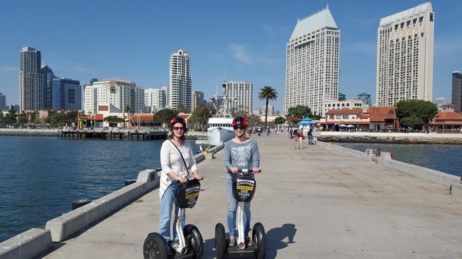 San Diego: City Segway Tour with Snack and Water - Urban Trees gives the route an artful surprise