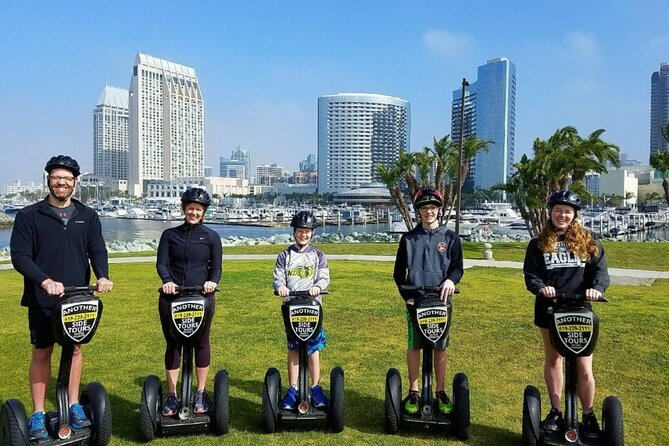 San Diego Segway Tour - A fast ride from downtown streets to San Diego Bay