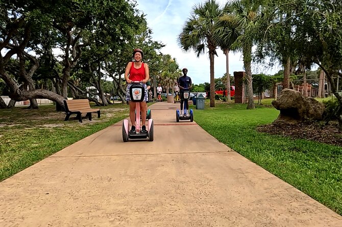 Segs and the City Ponce Inlet Segway Tour - The southern beach area and a pause by the surf