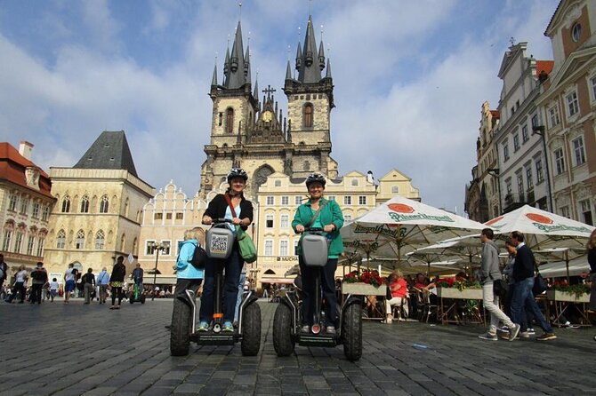 ️ Segway Fun Tour of Prague to Castle and Strahov Monastery viewpoint & Brewery - Park paths make the Segway worthwhile