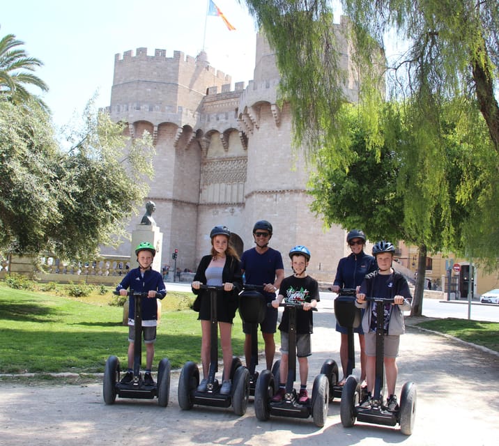 Segway Group Sightseeing Tour of Valencia - Riding through the Turia Gardens