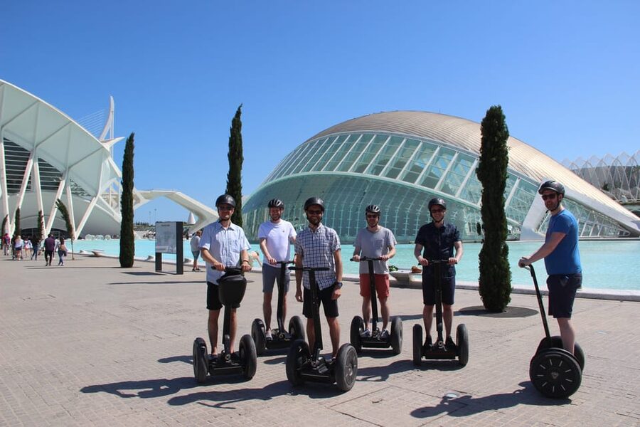 Segway Group Sightseeing Tour of Valencia - The Palau de la Música and its fountains