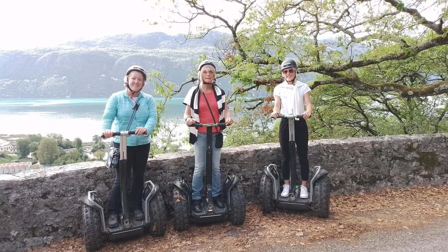 Segway hike 2h00 Aix les Bains between lake and forest - From Lake Bourget to the Corsuet forest