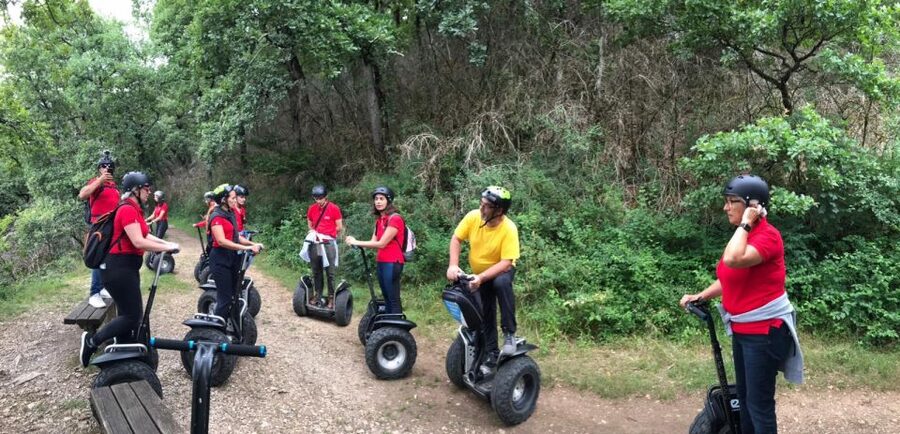 Segway hike 2h00 Aix les Bains between lake and forest - Weather, clothing, and comfort