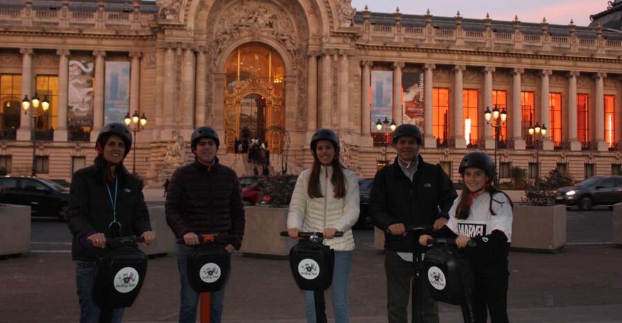 Segway private tour Lights of Paris - Pont Alexandre III gives you the classic Paris view