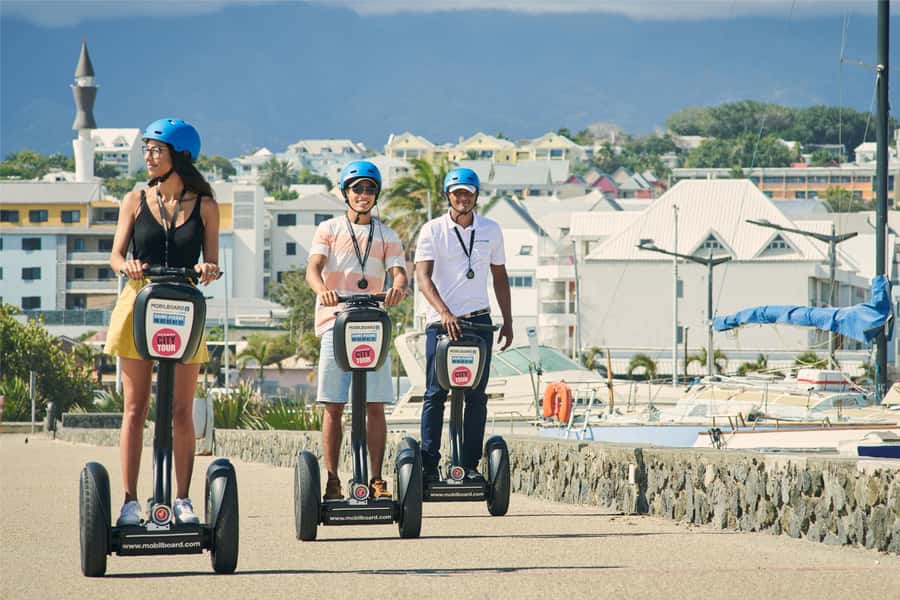 Segway Saint Pierre Town Tour Reunion Island - Starting at Place Napoleon Hoarau