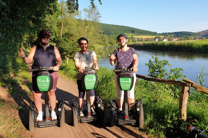 Segway tour around the Werra horseshoe - Werleshausen and the railway viaduct