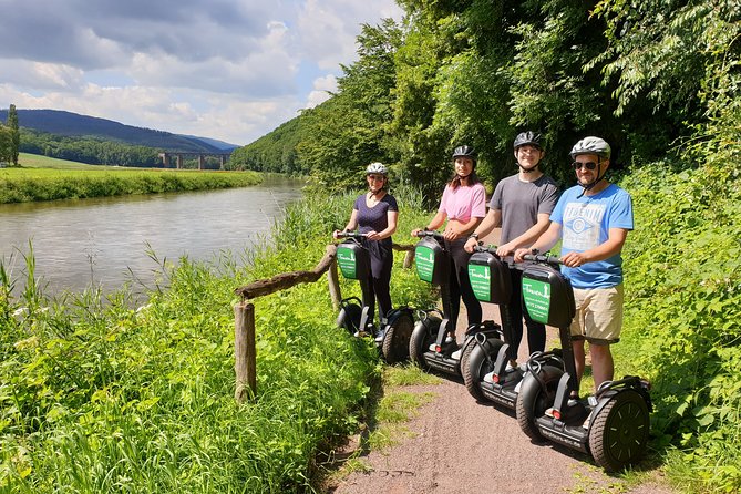 Segway tour around the Werra horseshoe - Who will enjoy this ride most?