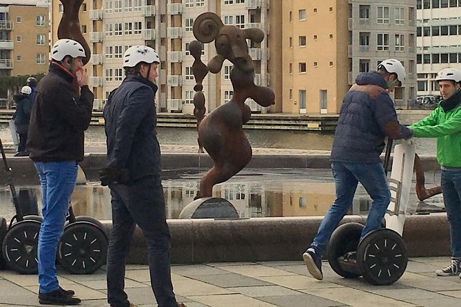 Segway Tour: Copenhagen Christmas Cruise - Langelinie training and the first waterfront sights