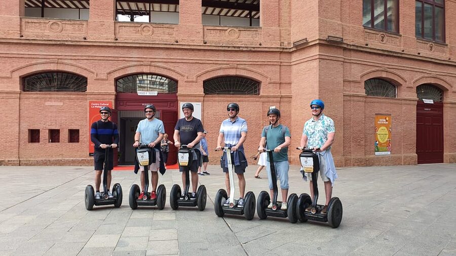 Segway tour Full Tour of the City of Malaga!!! - Malagueta beach and the final ride
