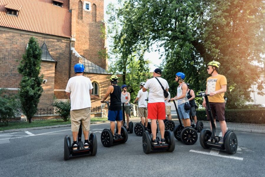 Segway Tour Gdansk: Shipyard Tour - 1,5-Hour of Magic! - The Solidarity gates and the story behind them