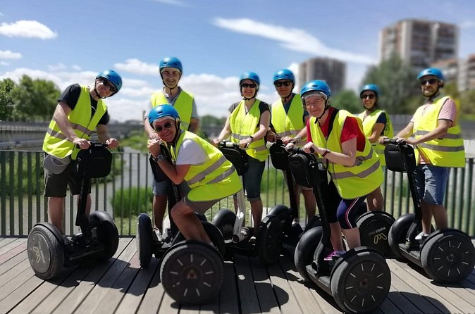 Segway tour in the green area: Madrid Río - The return past Virgen del Puerto Church
