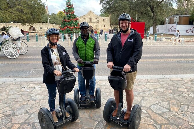 Segway Tour of San Antonio and the Alamo - Learning the Segway before downtown