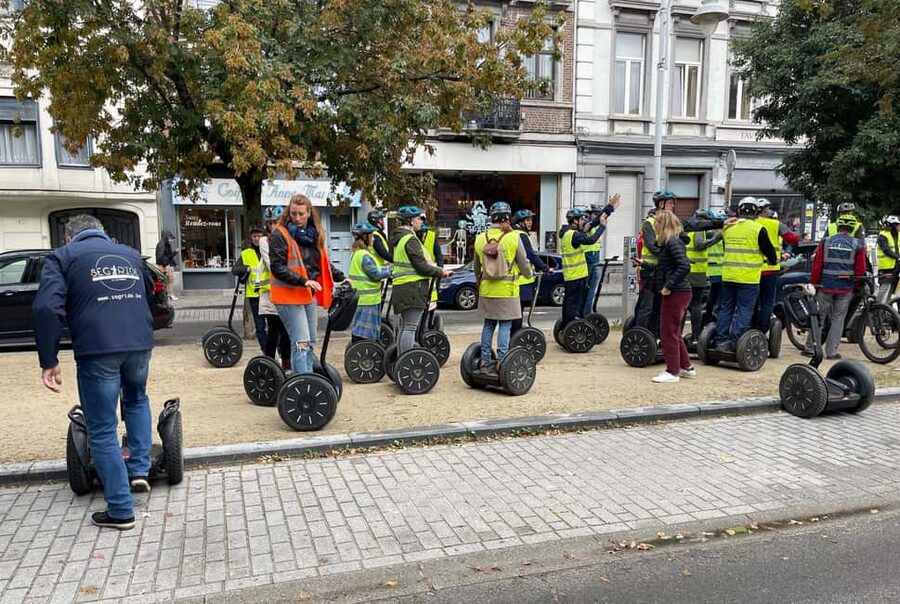 Segway tours Liège - Learning the Segway Before the City Ride