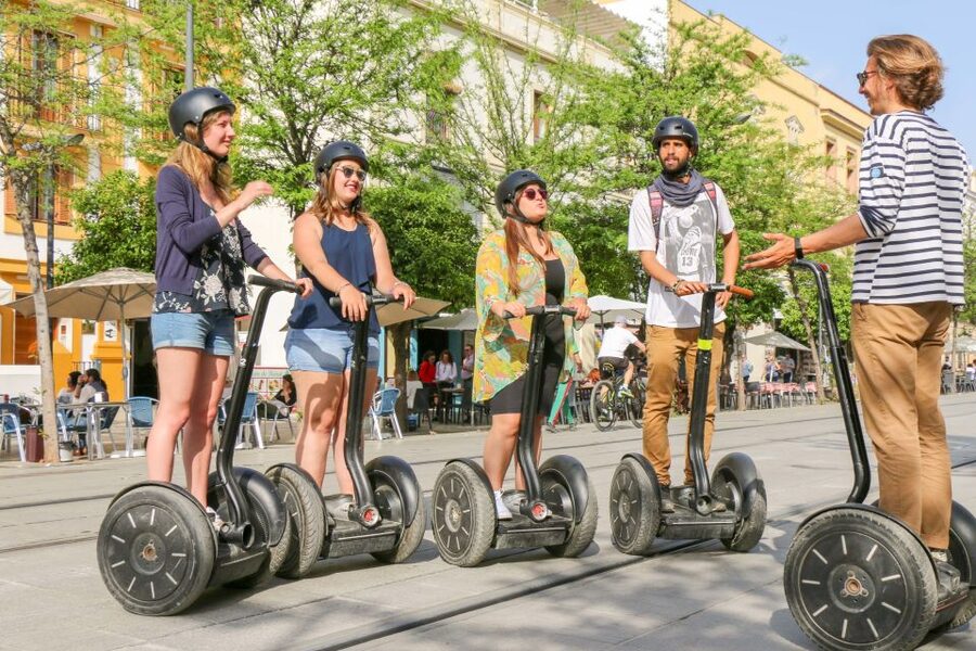 Seville City Tour: 1-Hour Panoramic Segway Tour - The Old Tobacco Factory and María Luisa Park