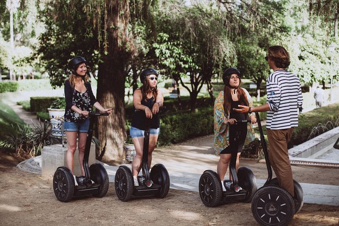 Seville City Tour 2 Hour Monumental Segway Tour - Learning the Segway before the city ride
