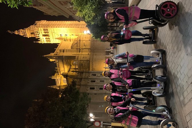 Seville Segway Night Experience - Plaza de España Under Evening Light