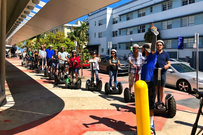 South Beach Sunset Segway Tour - Why Ocean Drive works well on a Segway