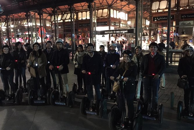 Sunset in Madrid by segway - Getting comfortable on the Segway