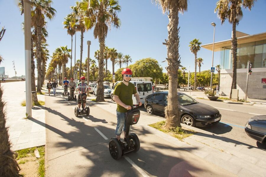 Top Sights of Barcelona: Guided Segway Tour - Starting at the Three Chimneys Gardens