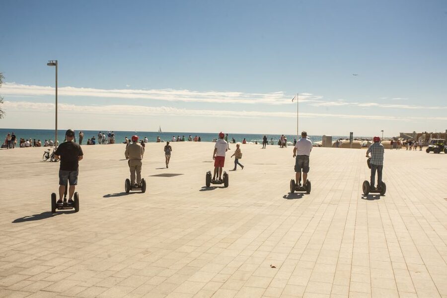 Top Sights of Barcelona: Guided Segway Tour - The Baluard de Migdia and the Old City