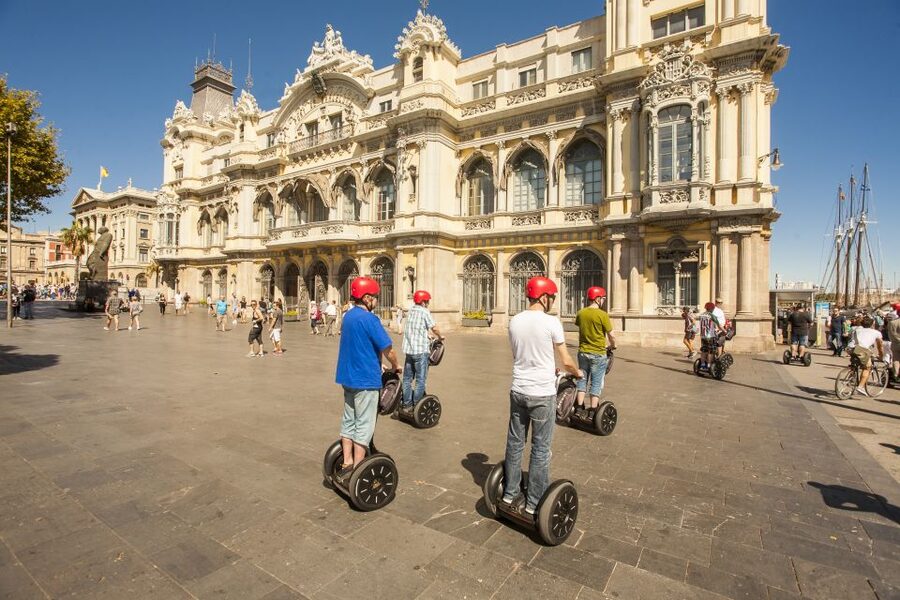 Top Sights of Barcelona: Guided Segway Tour - Riding Past El Cap de Barcelona