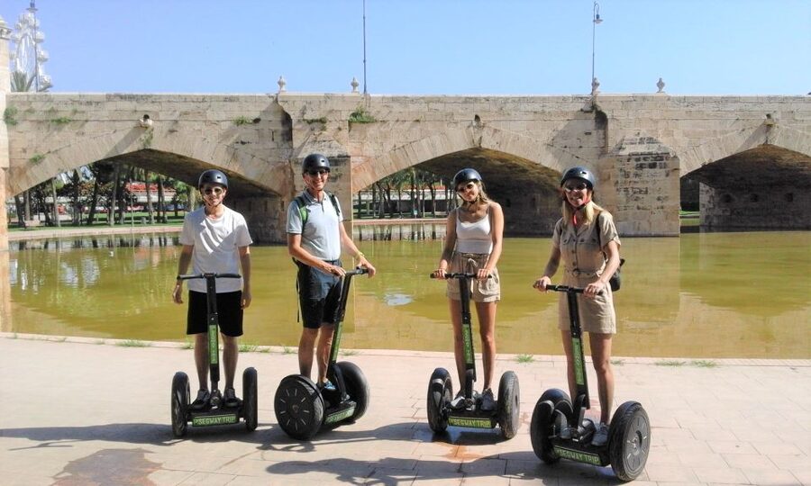 Valencia: Garden & Palace Music Segway Tour - The Music Palace beside the garden