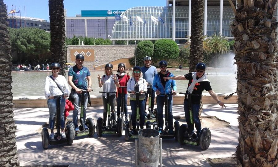 Valencia: Garden & Palace Music Segway Tour - A small group with a personal feel