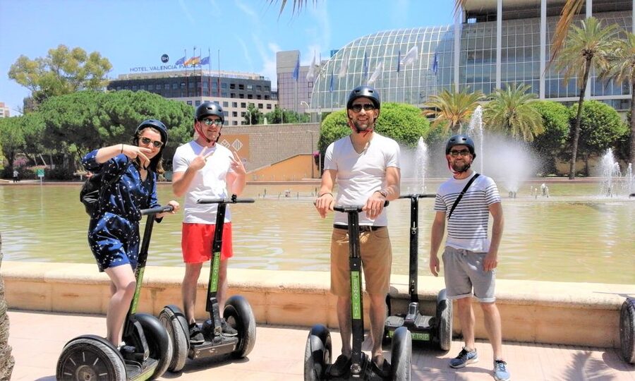 Valencia: Gardens and recreation Segway Tour - Starting behind the Serranos Towers