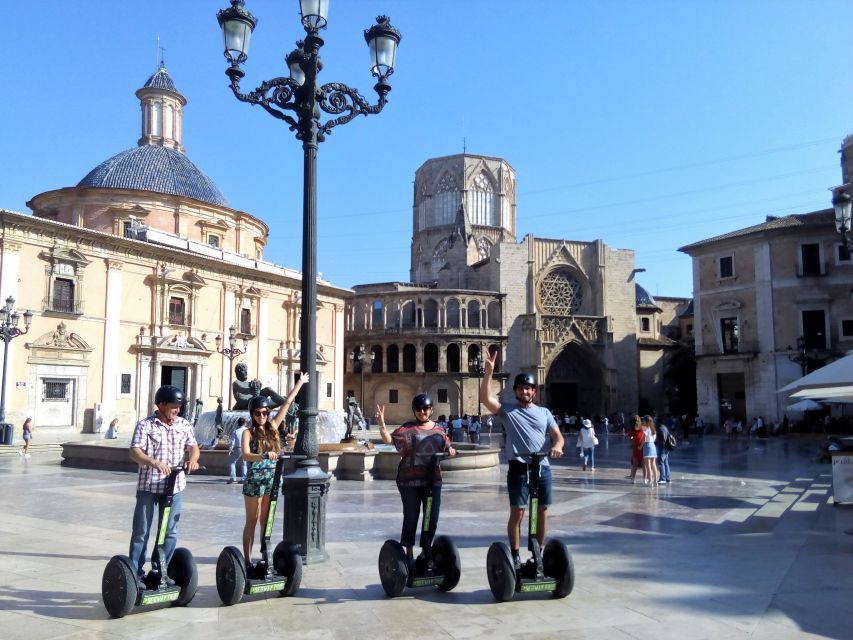 Valencia: Gardens and recreation Segway Tour - Plaza de la Virgen and Valencia Cathedral
