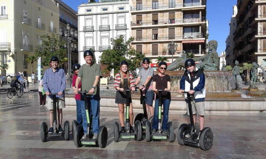 Valencia: Old Town and Gardens Segway Tour - Starting with a short Segway lesson