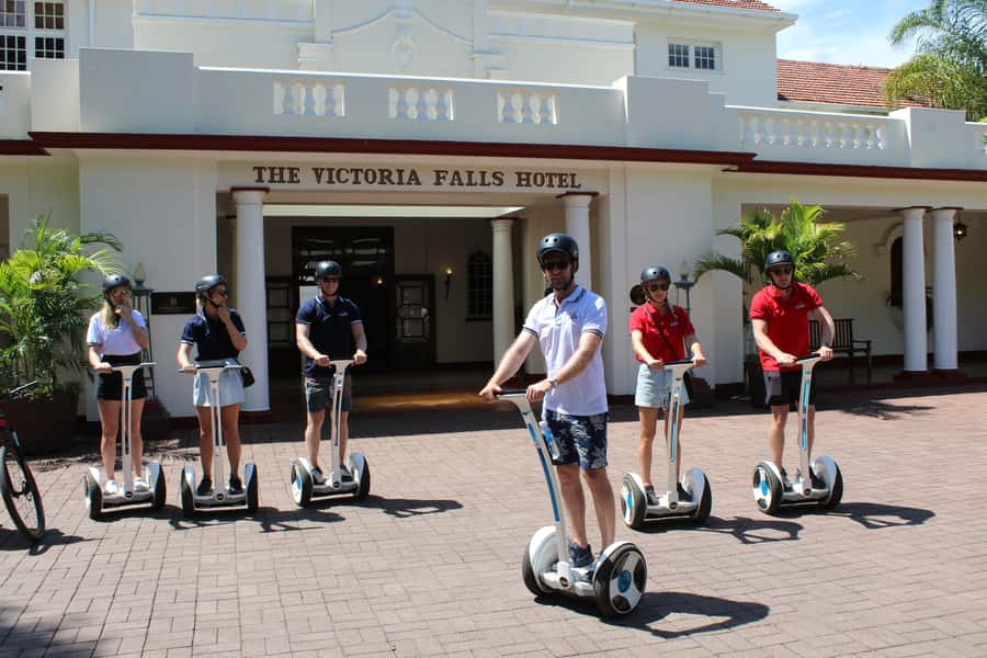 Victoria Falls: Segway Tour - Victoria Falls Bridge and the border views