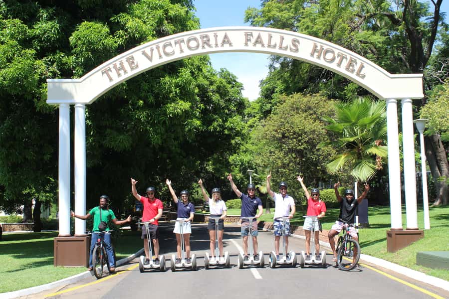 Victoria Falls: Segway Tour - A drink above Batoka Gorge at Lookout Café