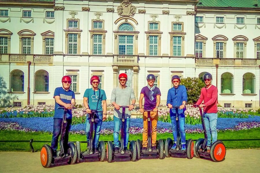 Warsaw Old Town 1.5-Hour or Full 3-Hour Segway Tour - Multimedia Fountain Park adds a modern note