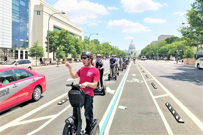 Washington DC "See the City" Guided Sightseeing Segway Tour - World War II Memorial and Washington Monument