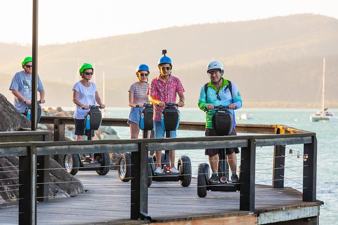 Whitsundays Segway Sunset and Boardwalk Tour with Dinner - Getting started with Zac and the Segway