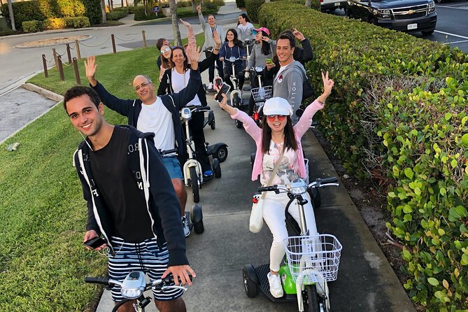 Your Ride Your Adventure Trikes Mopeds Segways and Bike Tour - Naples Pier Points Toward the Gulf